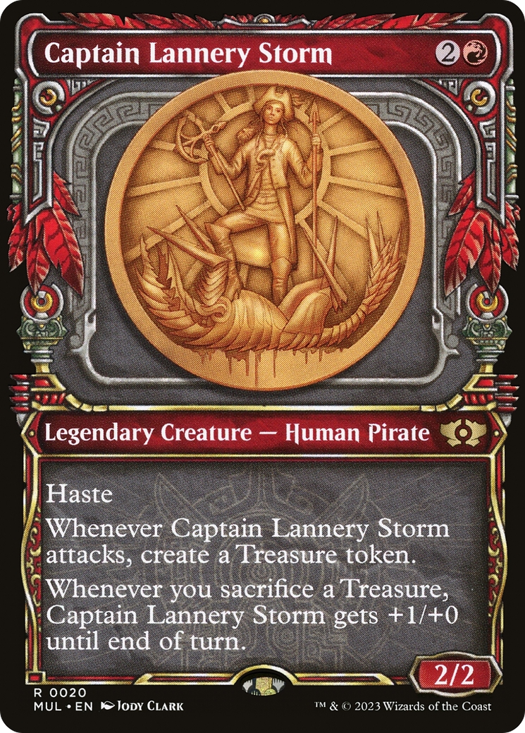 Captain Lannery Storm [Multiverse Legends] MTG Single Magic: The Gathering | Red Claw Gaming