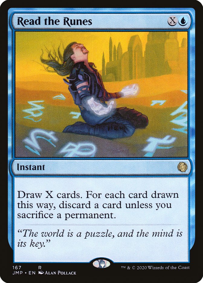 Read the Runes [Jumpstart] MTG Single Magic: The Gathering | Red Claw Gaming