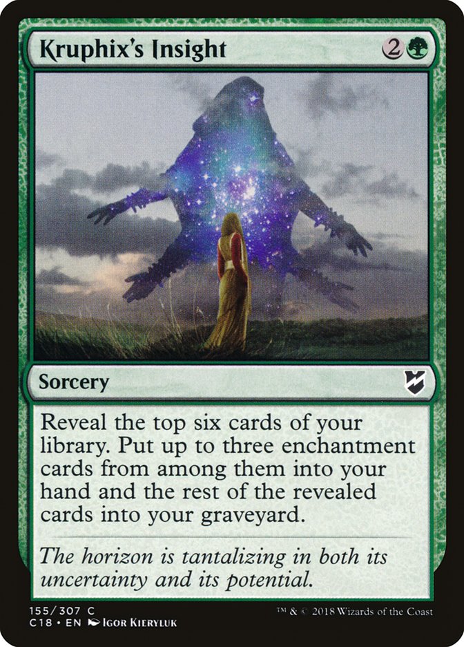 Kruphix's Insight [Commander 2018] MTG Single Magic: The Gathering | Red Claw Gaming
