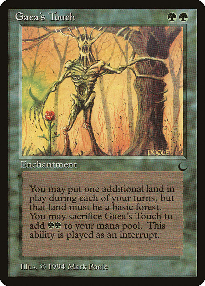 Gaea's Touch [The Dark] MTG Single Magic: The Gathering | Red Claw Gaming
