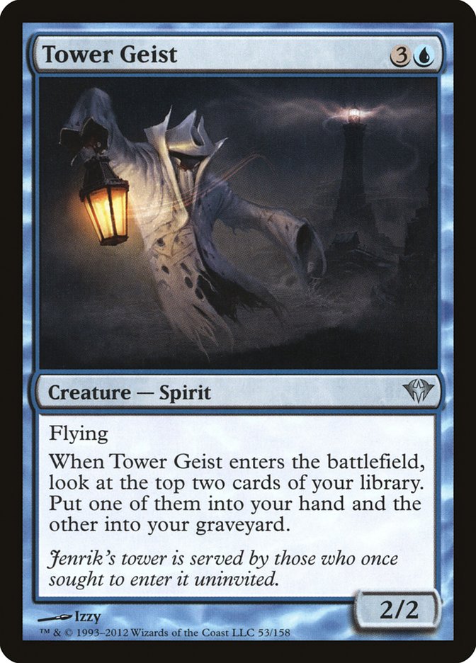Tower Geist [Dark Ascension] MTG Single Magic: The Gathering | Red Claw Gaming