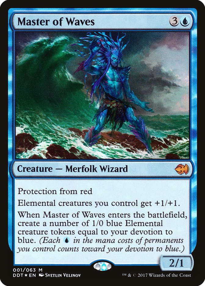 Master of Waves [Duel Decks: Merfolk vs. Goblins] MTG Single Magic: The Gathering | Red Claw Gaming
