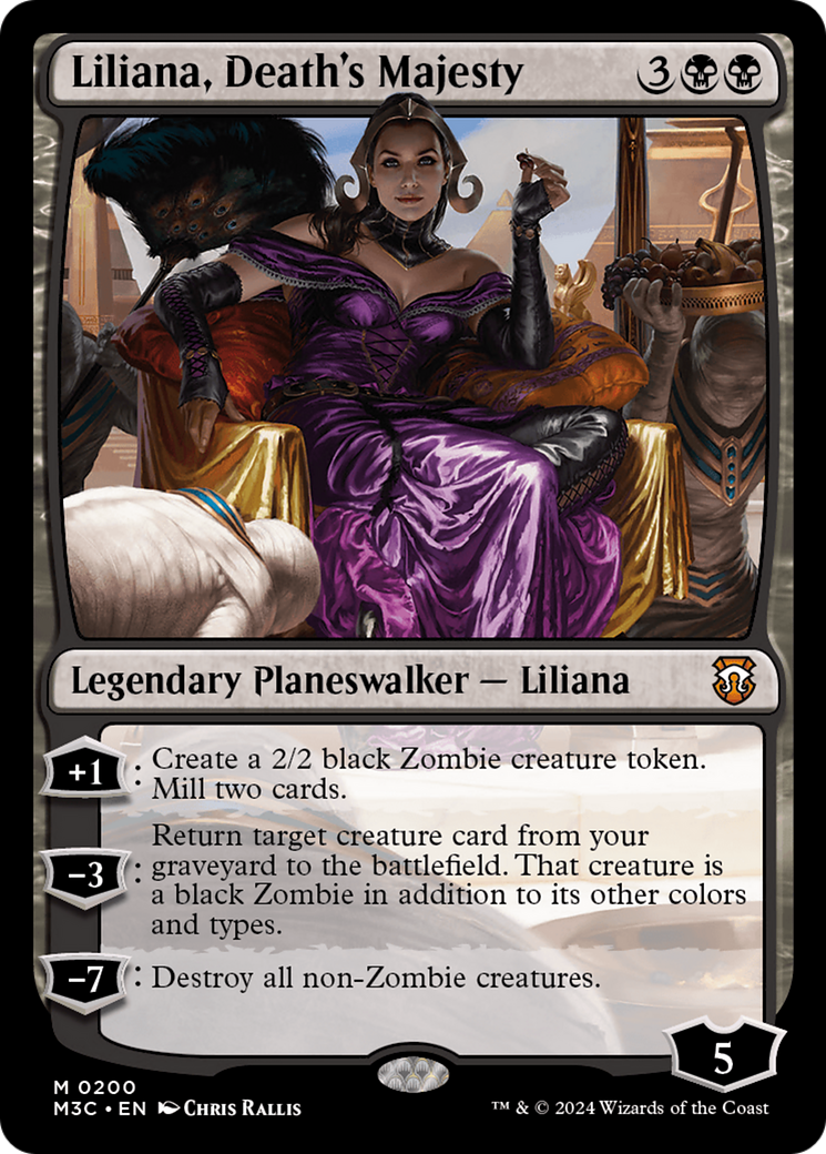 Liliana, Death's Majesty [Modern Horizons 3 Commander] MTG Single Magic: The Gathering | Red Claw Gaming