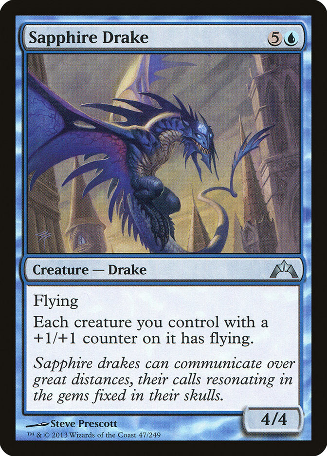 Sapphire Drake [Gatecrash] MTG Single Magic: The Gathering | Red Claw Gaming