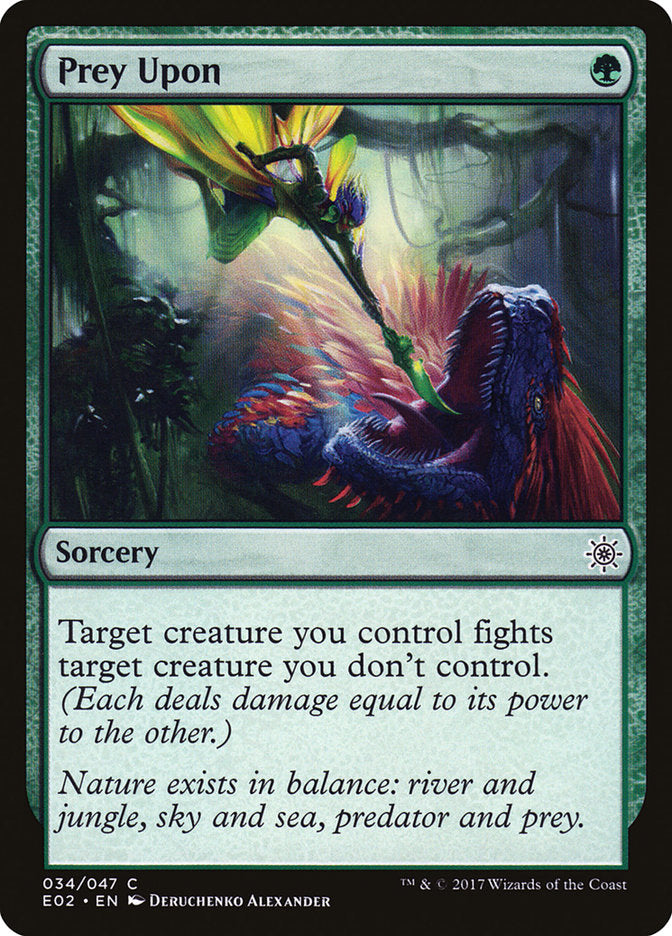 Prey Upon [Explorers of Ixalan] MTG Single Magic: The Gathering | Red Claw Gaming