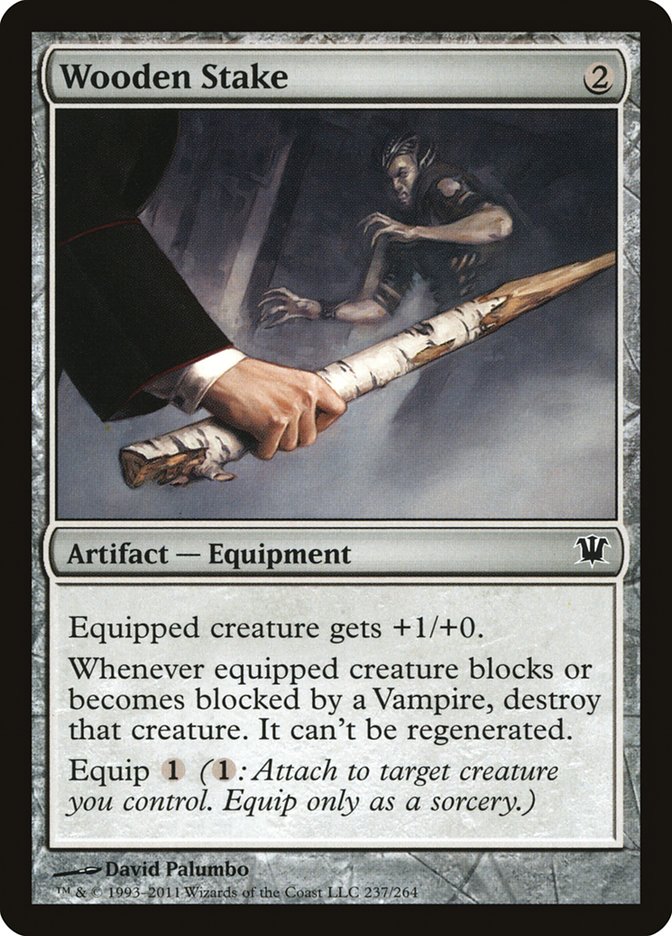 Wooden Stake [Innistrad] MTG Single Magic: The Gathering | Red Claw Gaming