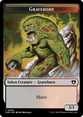 Thopter // Graveborn Double-Sided Token [Commander Masters Tokens] MTG Single Magic: The Gathering    | Red Claw Gaming