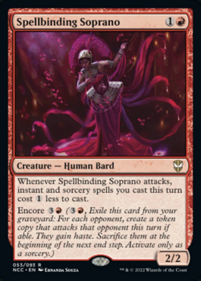 Spellbinding Soprano [Streets of New Capenna Commander] MTG Single Magic: The Gathering | Red Claw Gaming