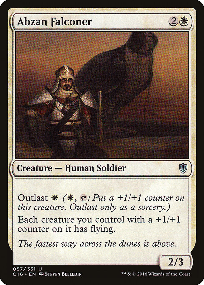 Abzan Falconer [Commander 2016] MTG Single Magic: The Gathering | Red Claw Gaming
