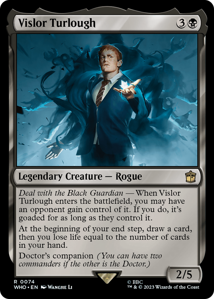 Vislor Turlough [Doctor Who] MTG Single Magic: The Gathering    | Red Claw Gaming