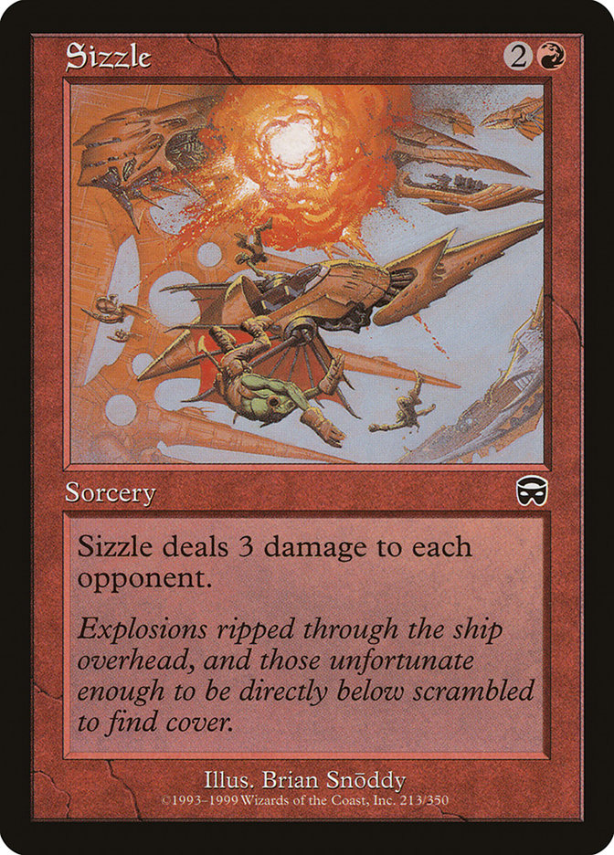 Sizzle [Mercadian Masques] MTG Single Magic: The Gathering | Red Claw Gaming