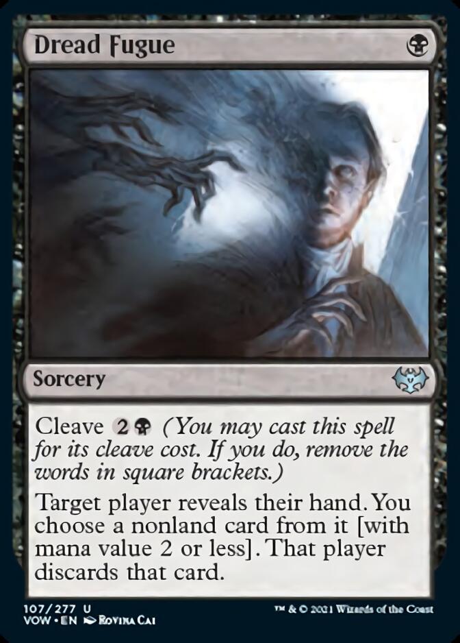Dread Fugue [Innistrad: Crimson Vow] MTG Single Magic: The Gathering | Red Claw Gaming