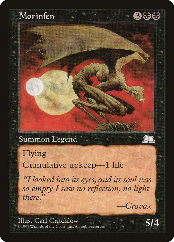 Morinfen [Weatherlight] MTG Single Magic: The Gathering | Red Claw Gaming
