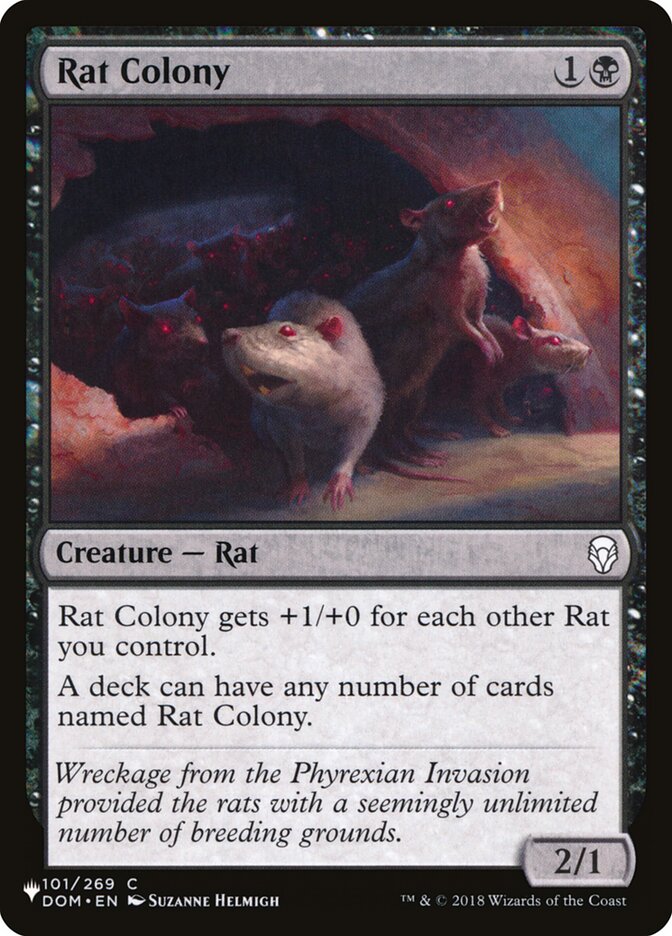 Rat Colony [The List] MTG Single Magic: The Gathering | Red Claw Gaming
