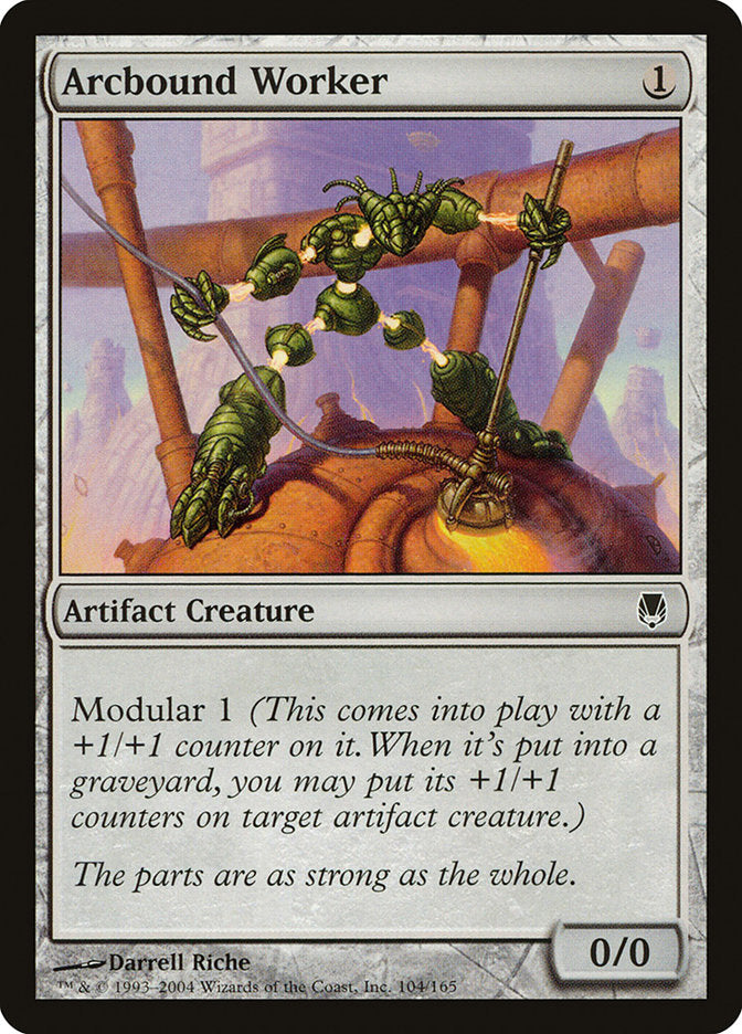 Arcbound Worker [Darksteel] MTG Single Magic: The Gathering | Red Claw Gaming