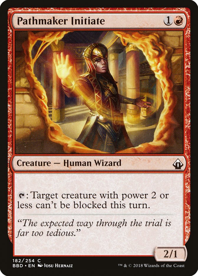 Pathmaker Initiate [Battlebond] MTG Single Magic: The Gathering | Red Claw Gaming