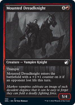 Mounted Dreadknight [Innistrad: Double Feature] MTG Single Magic: The Gathering | Red Claw Gaming