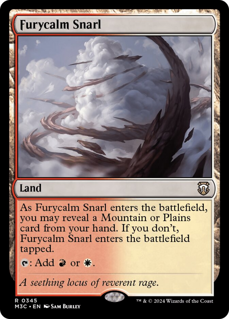 Furycalm Snarl [Modern Horizons 3 Commander] MTG Single Magic: The Gathering | Red Claw Gaming