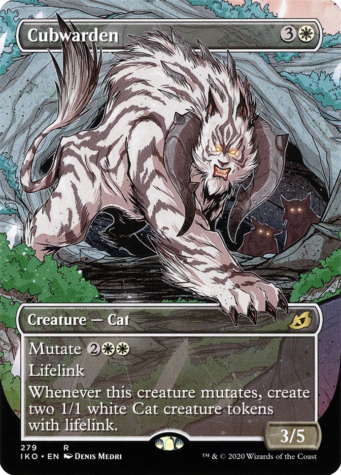 Cubwarden (Showcase) [Ikoria: Lair of Behemoths] MTG Single Magic: The Gathering | Red Claw Gaming