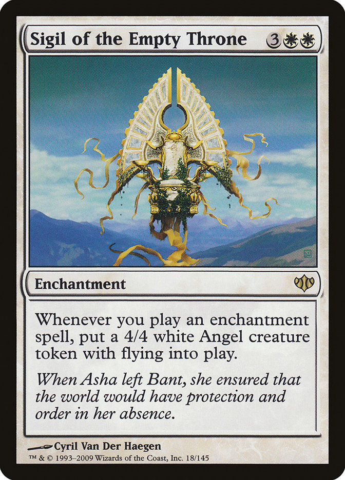 Sigil of the Empty Throne [Conflux] MTG Single Magic: The Gathering | Red Claw Gaming