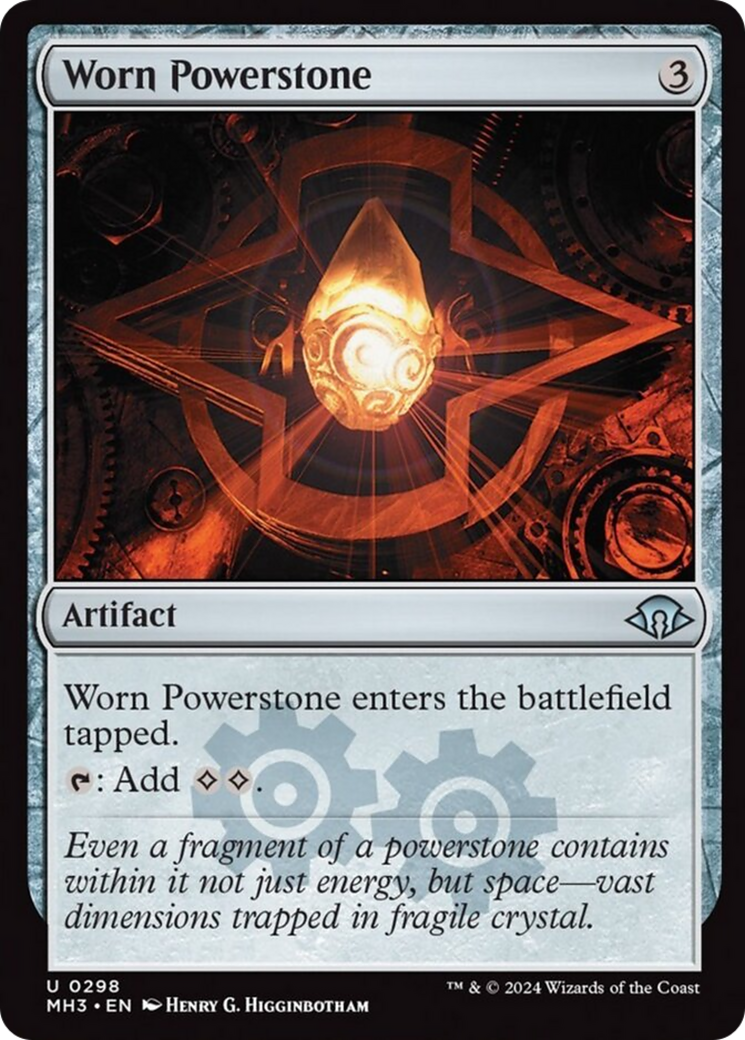 Worn Powerstone [Modern Horizons 3] MTG Single Magic: The Gathering    | Red Claw Gaming