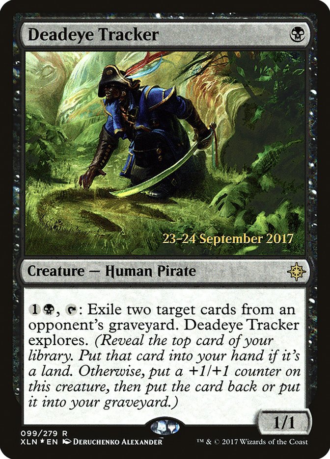 Deadeye Tracker [Ixalan Prerelease Promos] MTG Single Magic: The Gathering | Red Claw Gaming