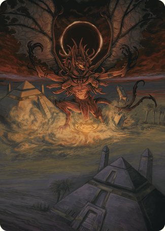 Dread Return Art Card [Commander Masters Art Series] MTG Single Magic: The Gathering | Red Claw Gaming