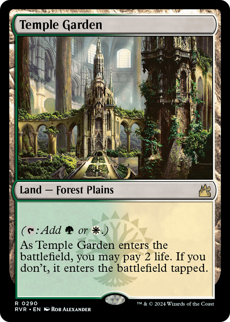 Temple Garden [Ravnica Remastered] MTG Single Magic: The Gathering | Red Claw Gaming