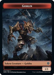 Zombie Knight // Goblin Double-Sided Token [Dominaria United Commander Tokens] MTG Single Magic: The Gathering | Red Claw Gaming