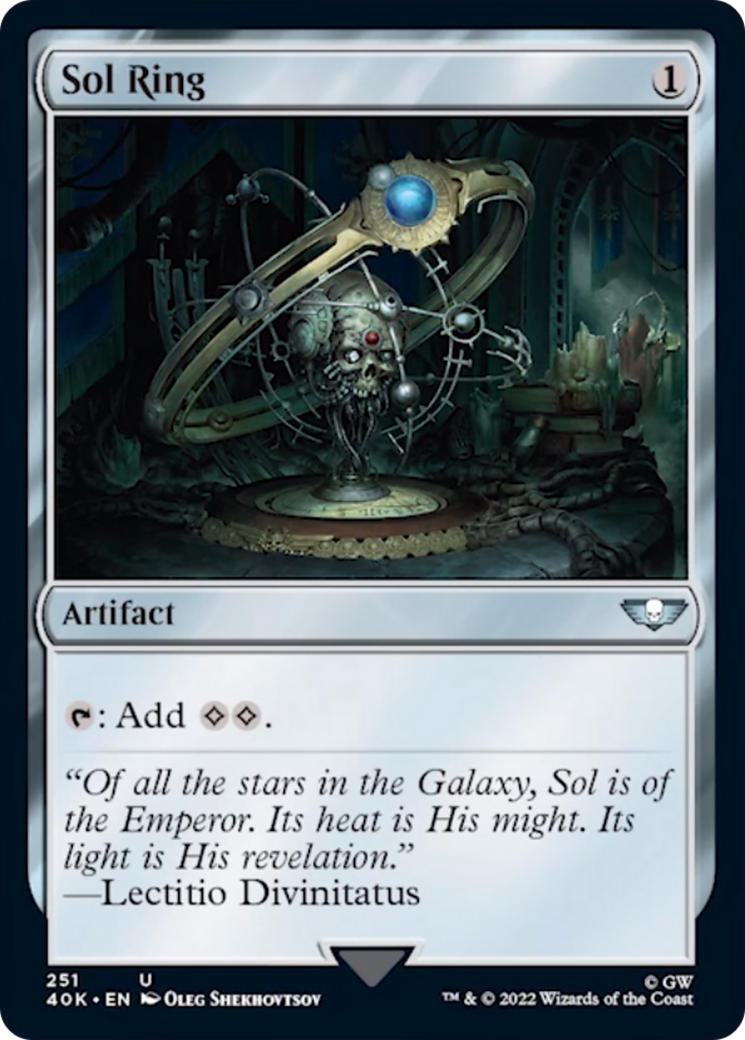 Sol Ring (251) [Warhammer 40,000] MTG Single Magic: The Gathering | Red Claw Gaming