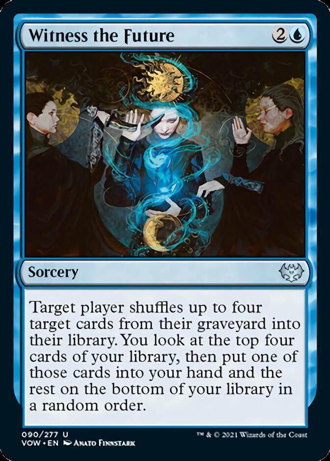 Witness the Future [Innistrad: Crimson Vow] MTG Single Magic: The Gathering | Red Claw Gaming