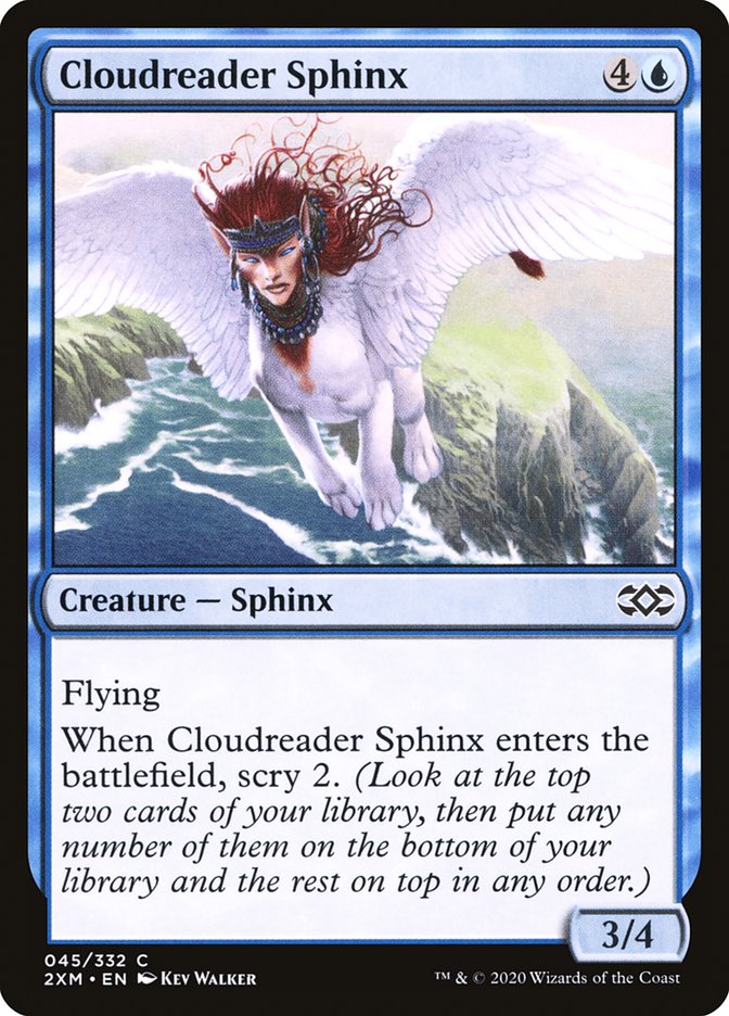 Cloudreader Sphinx [Double Masters] MTG Single Magic: The Gathering | Red Claw Gaming