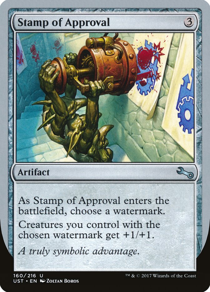 Stamp of Approval [Unstable] MTG Single Magic: The Gathering | Red Claw Gaming