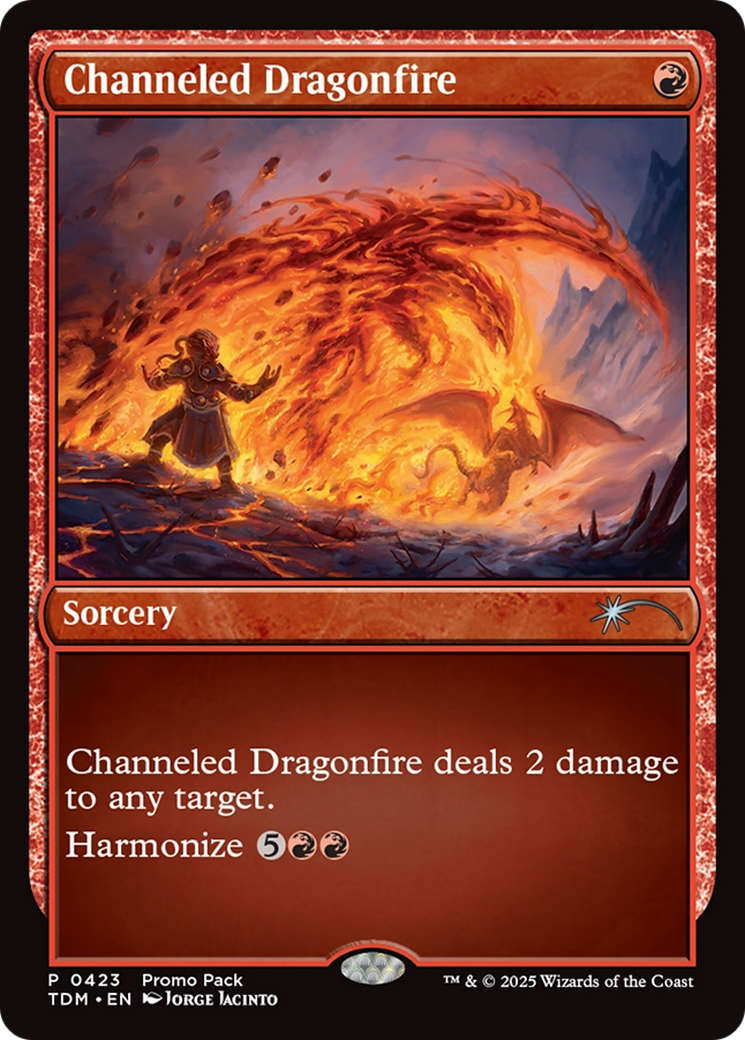Channeled Dragonfire [Tarkir: Dragonstorm] MTG Single Magic: The Gathering | Red Claw Gaming