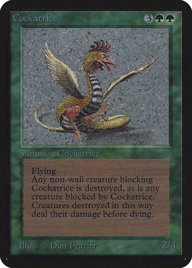 Cockatrice [Alpha Edition] MTG Single Magic: The Gathering | Red Claw Gaming