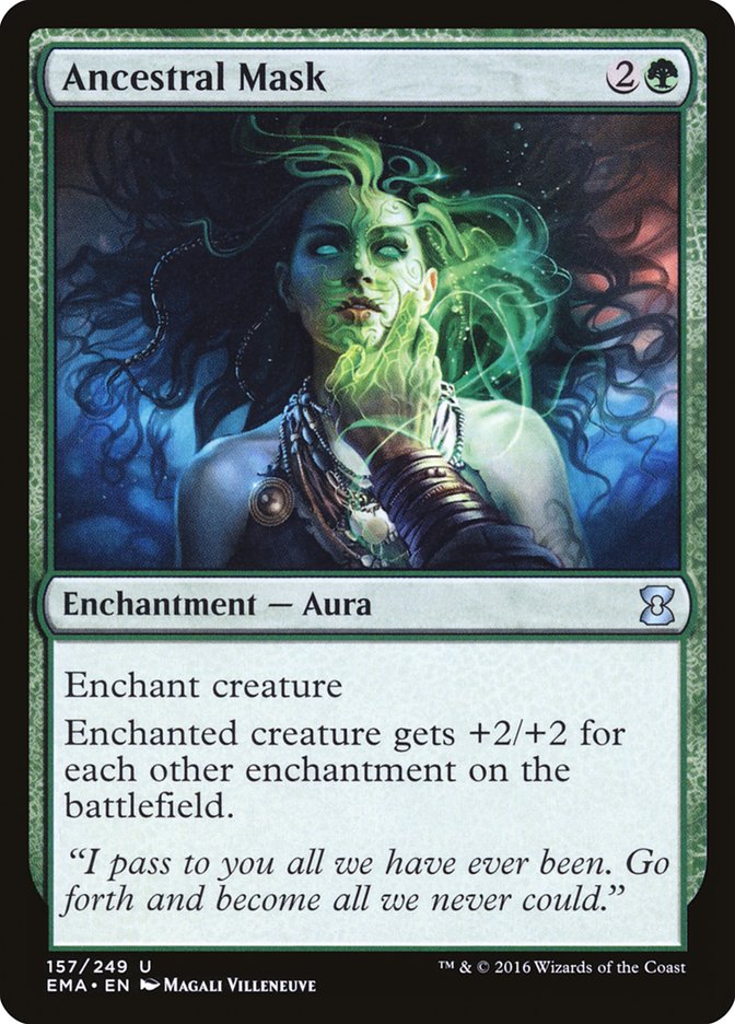 Ancestral Mask [Eternal Masters] MTG Single Magic: The Gathering | Red Claw Gaming