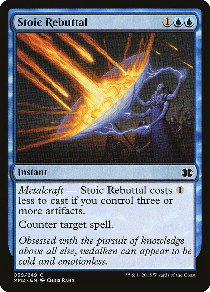 Stoic Rebuttal [Modern Masters 2015] MTG Single Magic: The Gathering | Red Claw Gaming