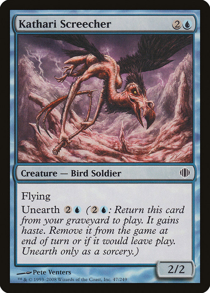 Kathari Screecher [Shards of Alara] MTG Single Magic: The Gathering | Red Claw Gaming