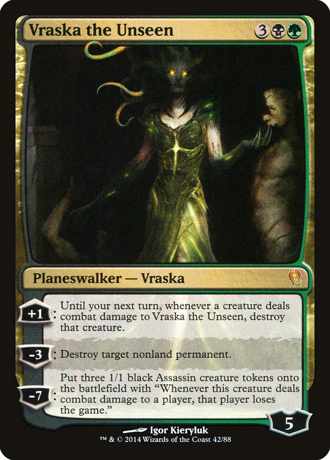Vraska the Unseen [Duel Decks: Jace vs. Vraska] MTG Single Magic: The Gathering    | Red Claw Gaming