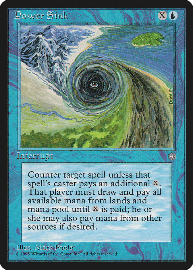 Power Sink [Ice Age] MTG Single Magic: The Gathering | Red Claw Gaming
