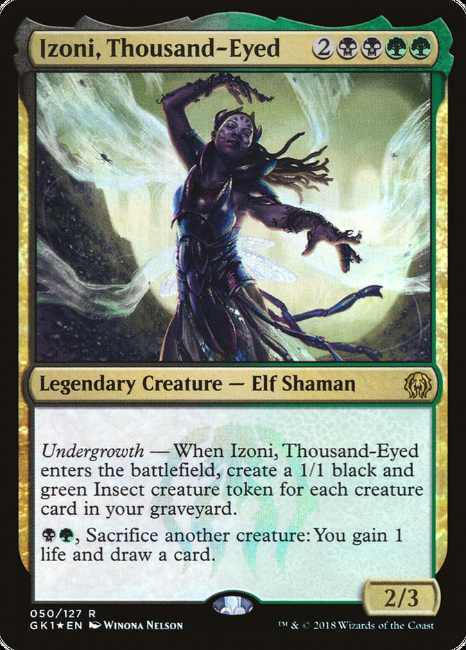 Izoni, Thousand-Eyed [Guilds of Ravnica Guild Kit] MTG Single Magic: The Gathering | Red Claw Gaming