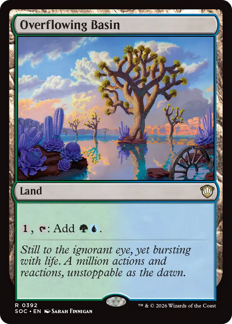 Overflowing Basin [Secrets of Strixhaven Commander] MTG Single Magic: The Gathering | Red Claw Gaming