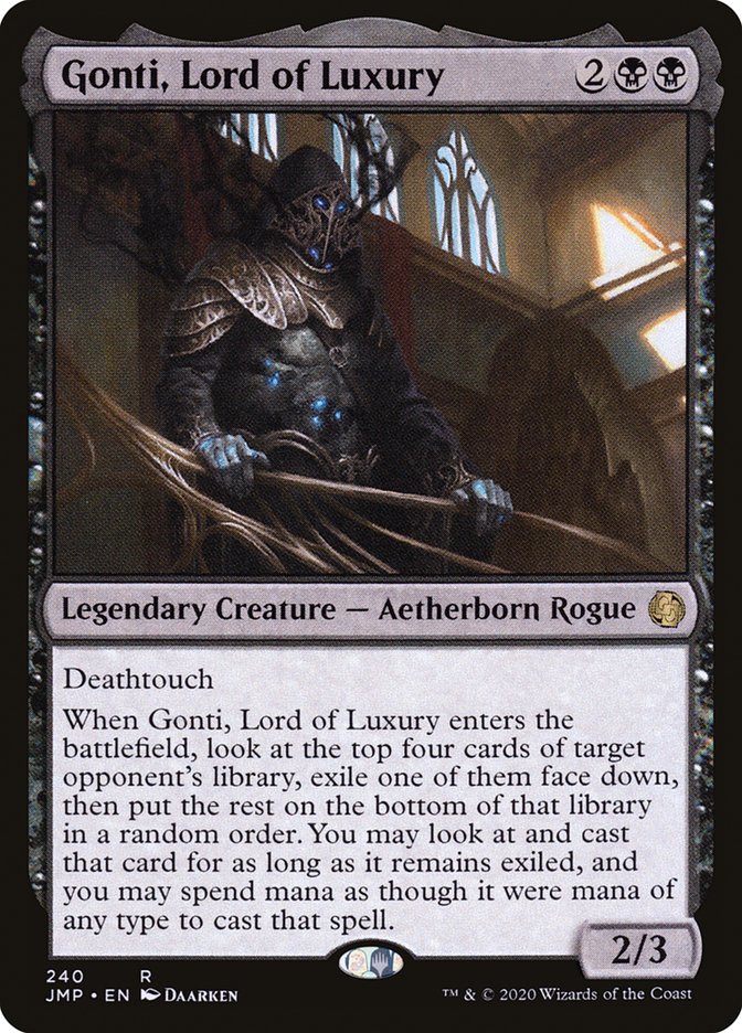 Gonti, Lord of Luxury [Jumpstart] MTG Single Magic: The Gathering | Red Claw Gaming