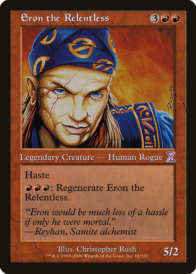 Eron the Relentless [Time Spiral Timeshifted] MTG Single Magic: The Gathering | Red Claw Gaming