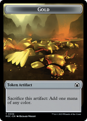 Thopter // Gold Double-Sided Token [March of the Machine Commander Tokens] MTG Single Magic: The Gathering | Red Claw Gaming