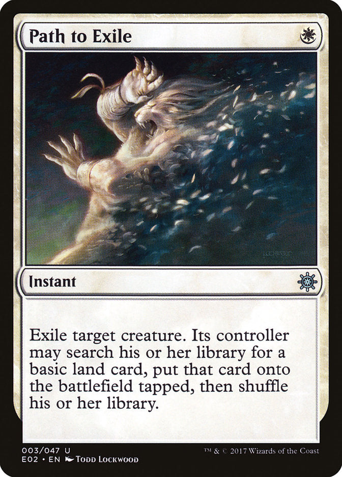 Path to Exile [Explorers of Ixalan] MTG Single Magic: The Gathering | Red Claw Gaming
