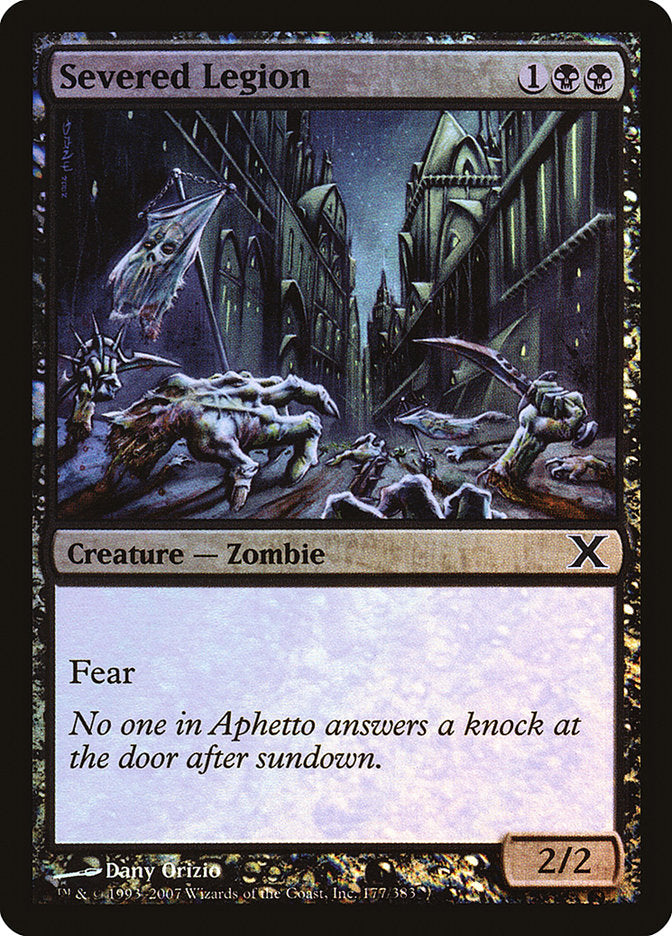 Severed Legion (Premium Foil) [Tenth Edition] MTG Single Magic: The Gathering | Red Claw Gaming