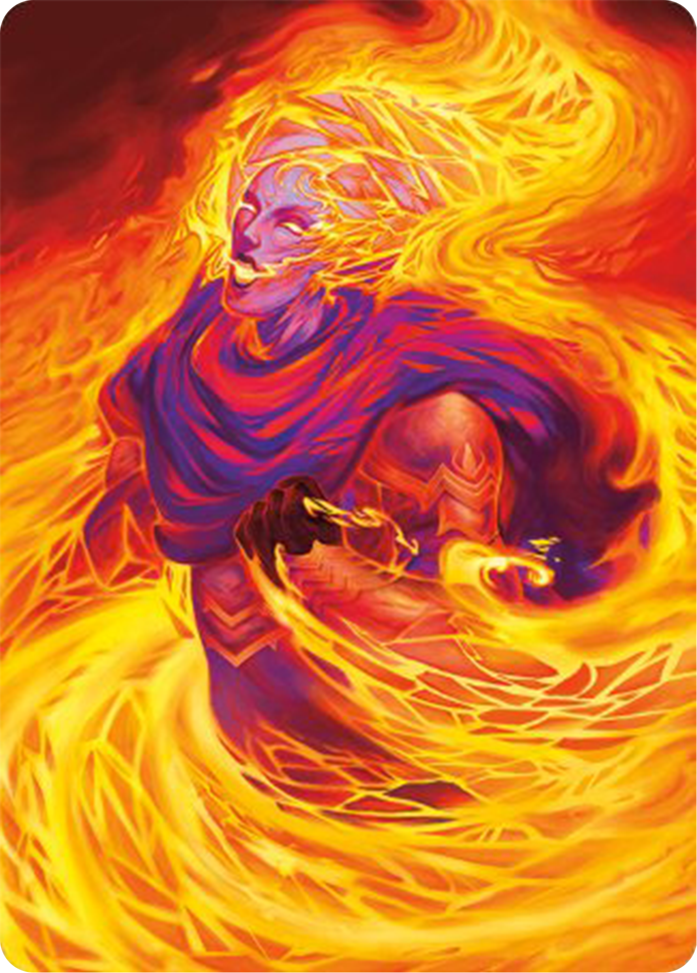 Flare of Duplication Art Card [Modern Horizons 3 Art Series] MTG Single Magic: The Gathering    | Red Claw Gaming