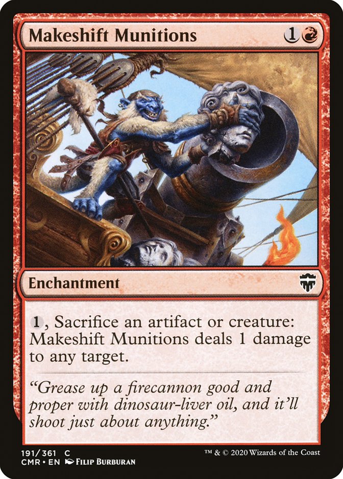 Makeshift Munitions [Commander Legends] MTG Single Magic: The Gathering | Red Claw Gaming