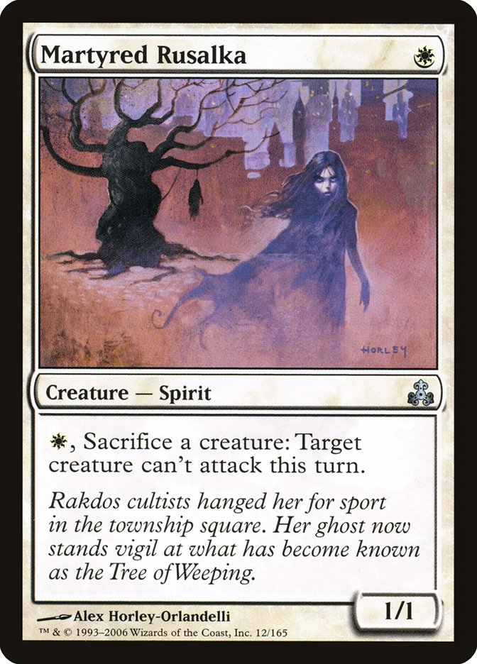 Martyred Rusalka [Guildpact] MTG Single Magic: The Gathering | Red Claw Gaming